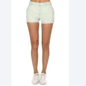 NWT APC BLEACHED OUT MID-RISE MINI SHORTS - 38 (M)
